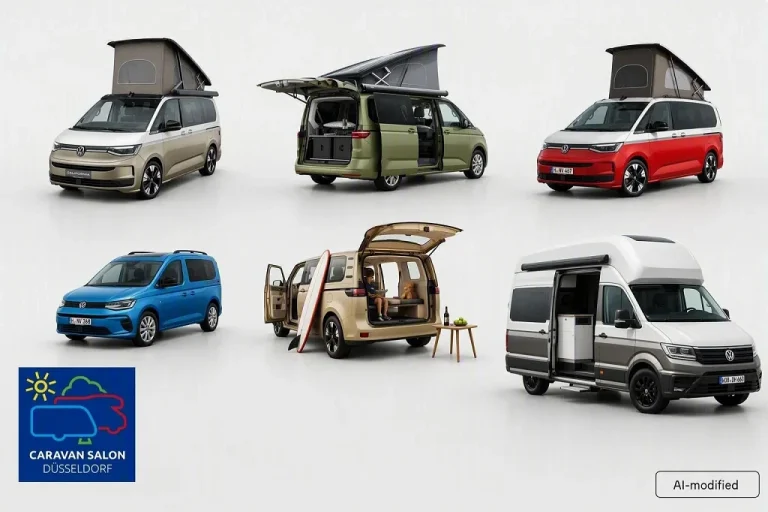 Volkswagen покажет семейство новых кемперов