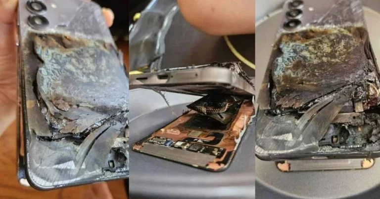 Samsung звинуватила власника після займання Galaxy S25+ під час заряджання