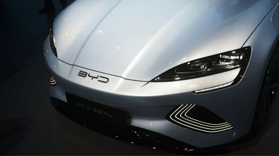 Продажі BYD зросли майже на 22% завдяки рекордному експорту