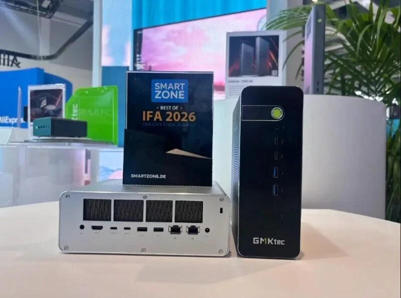 GMKtec EVO-X5 Pro, GMKtec EVO-X5 Pro характеристики, GMKtec EVO-X5 Pro ціна, GMKtec EVO-X5 Pro Ryzen AI Max+ PRO 495, GMKtec EVO-X5 Pro 192 ГБ, GMKtec EVO-X5 Pro AI, GMKtec EVO-X5 Pro 300 млрд параметрів, GMKtec EVO-X5 Pro локальний AI, GMKtec EVO-X5 Pro LPDDR5X, Ryzen AI Max+ PRO 495, AMD Radeon 8065S, AMD XDNA 2, Agentic PC, міні-ПК для AI, локальний штучний інтелект